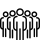 Icon of a group of people
