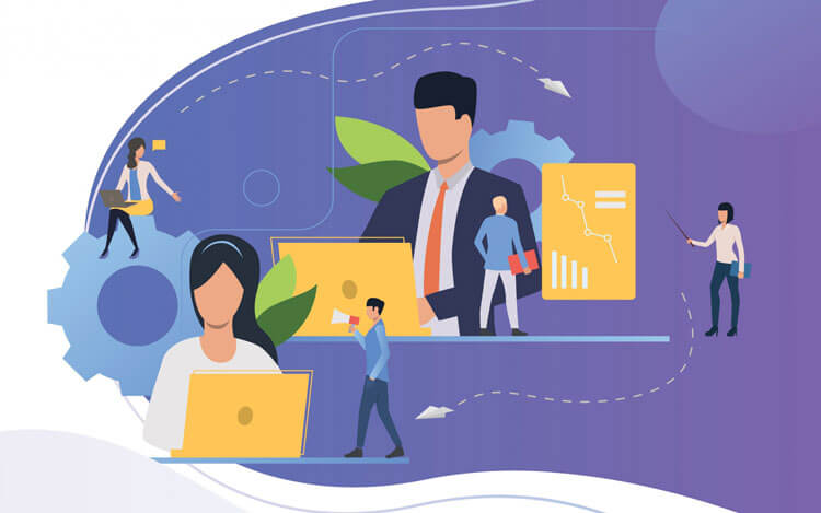 Growing Sales Illustration
