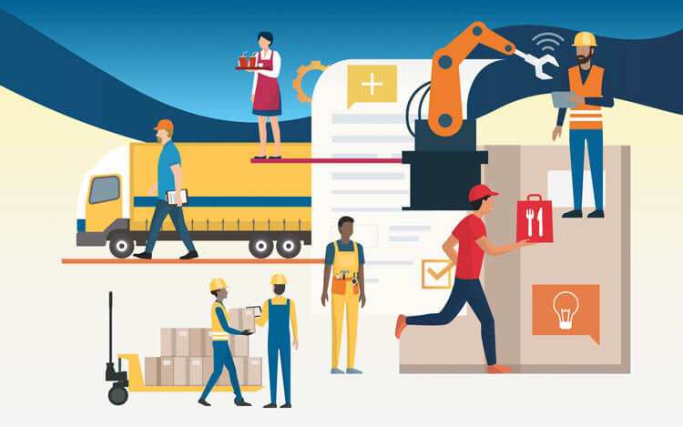 Hiring Process Illustration