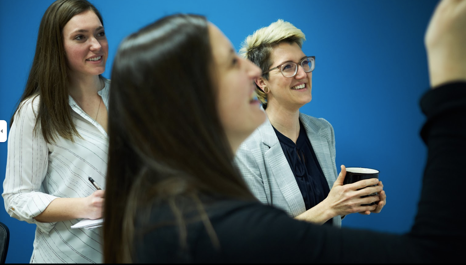 Spire Employees Having a Strategy Session